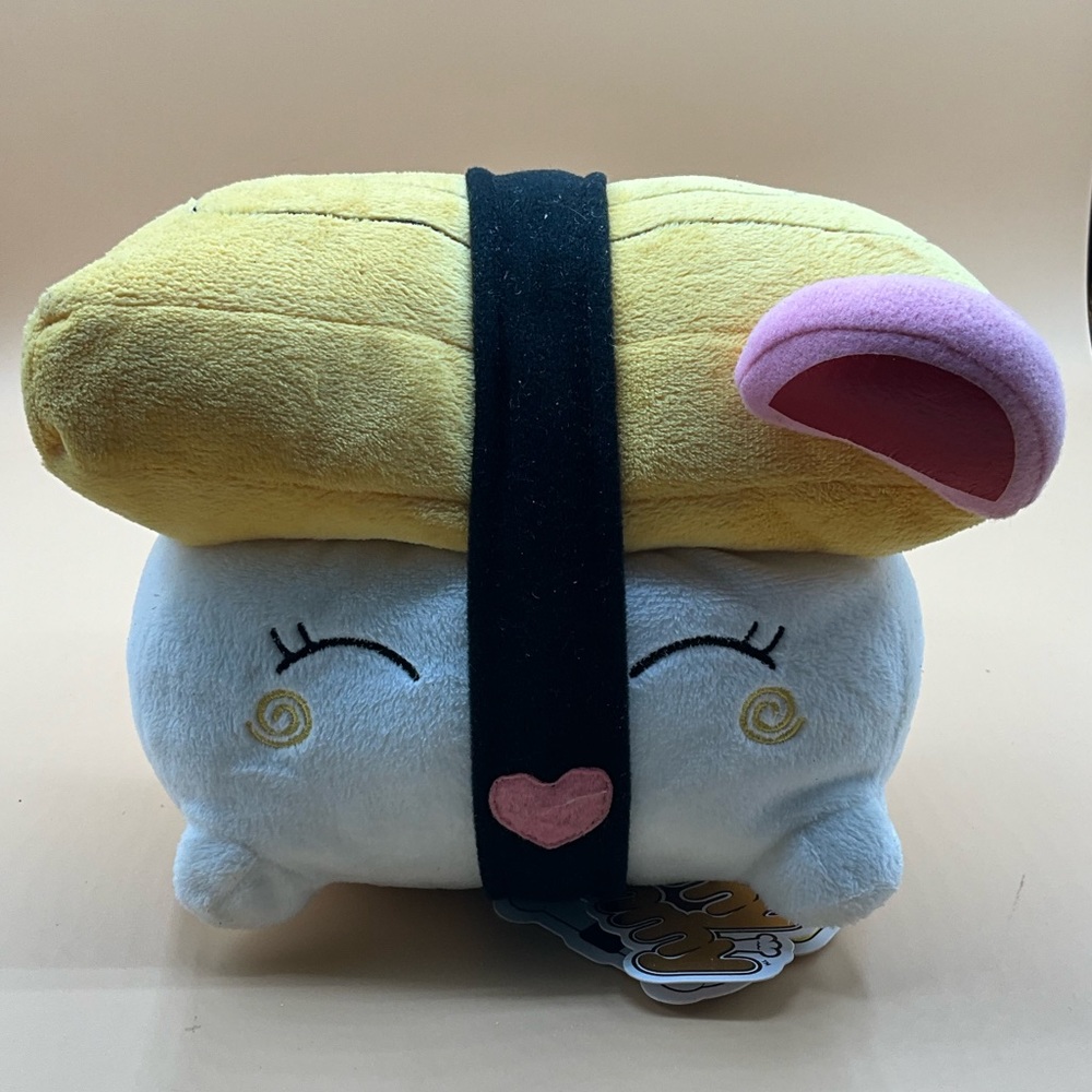 Yammy Yammy "Love Tamago"  Sushi Plush Hawaii Aloha 2011 Anime Character